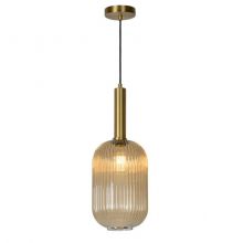 Maloto lampa wisząca bursztynowa 1x40W E27